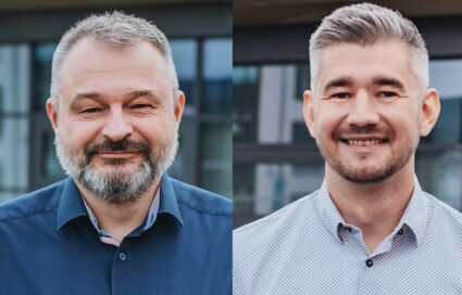 Geschäftsführende Dirk Sandmann (links) und Alexander Dziadur