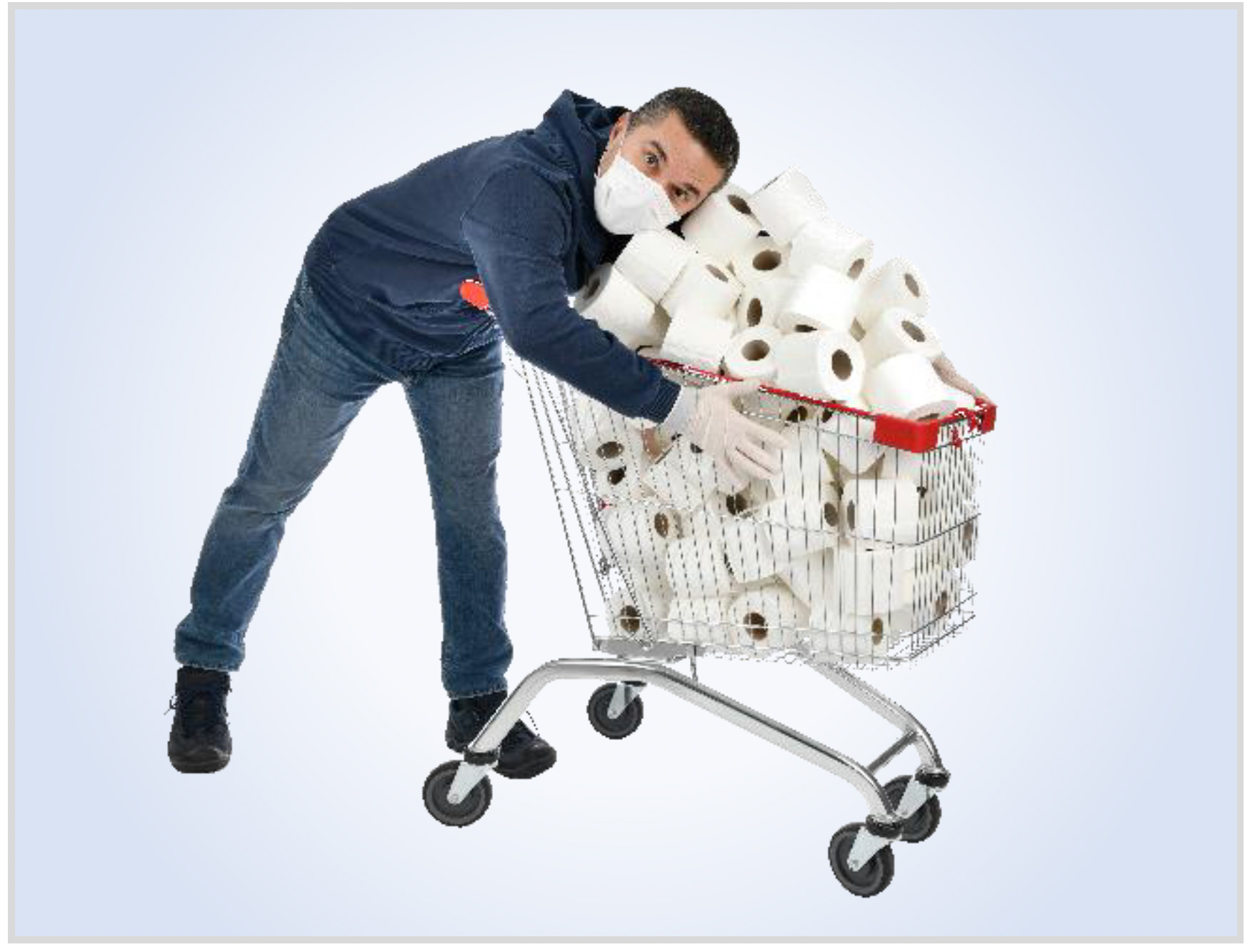 Hamsterkaüfe während der Pandemie